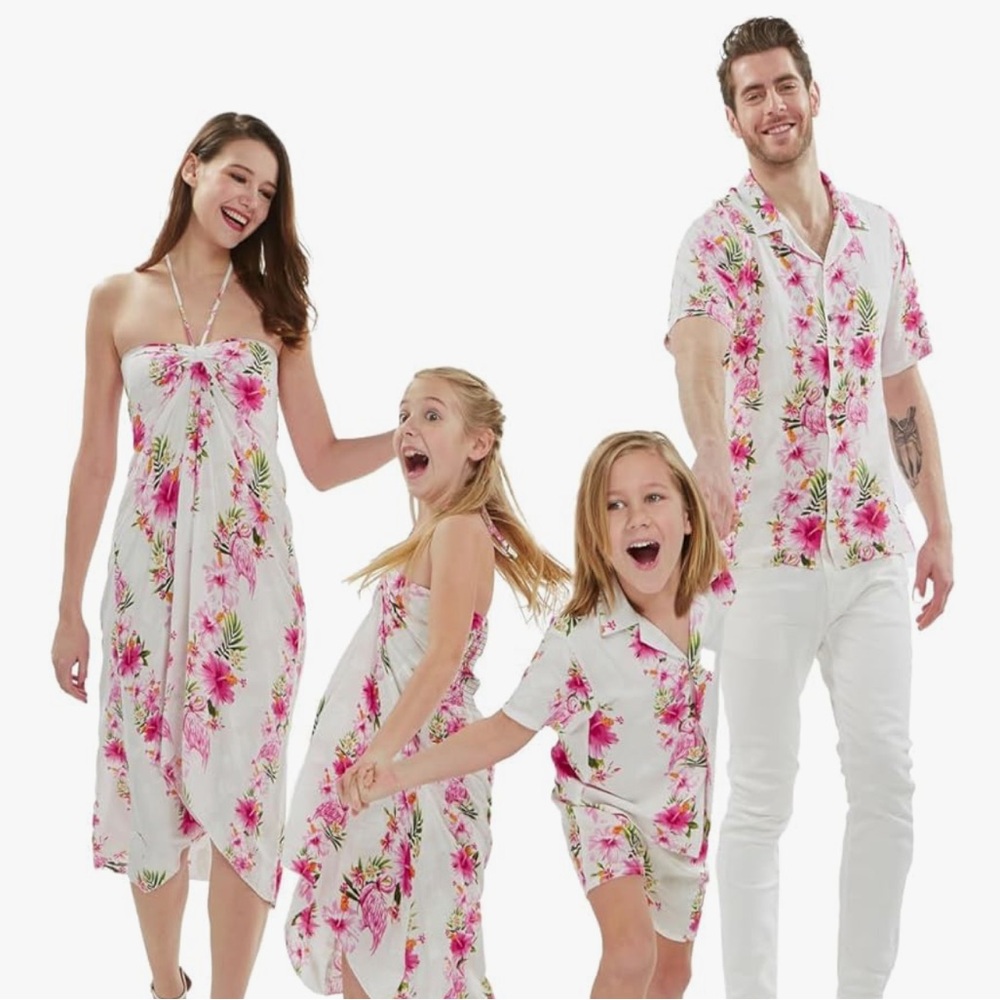 Mother/Daughter Matching Hawaiian dresses